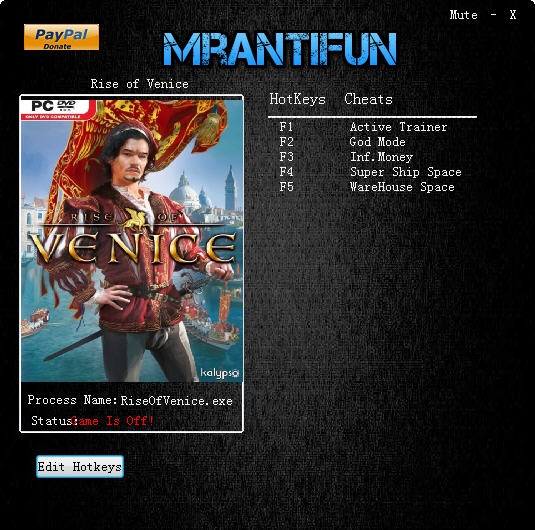 威尼斯崛起四项修改器 v3.4