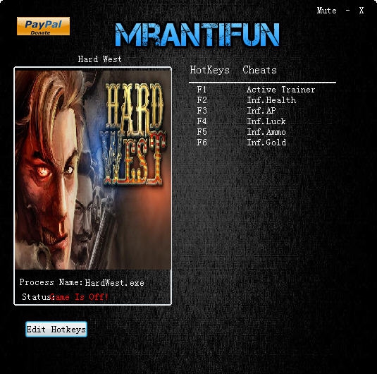 血战西部五项修改器 v3.3