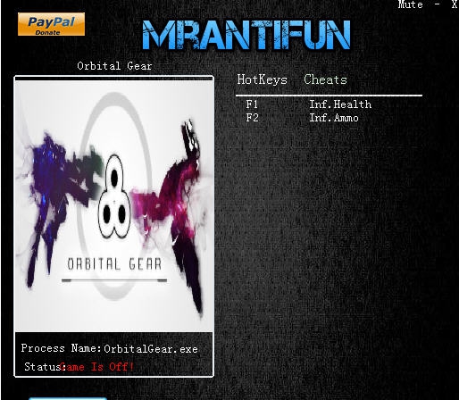 轨道装备无限生命子弹修改器 v2.4