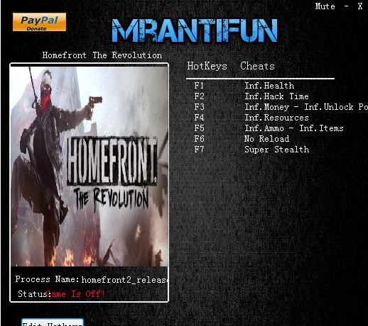 国土防线九项修改器 v2.6