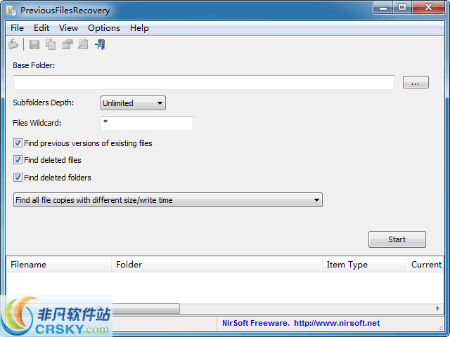PreviousFilesRecovery v1.07