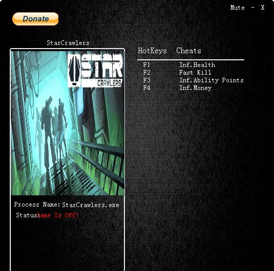 星际爬行者四项修改器 v3.6