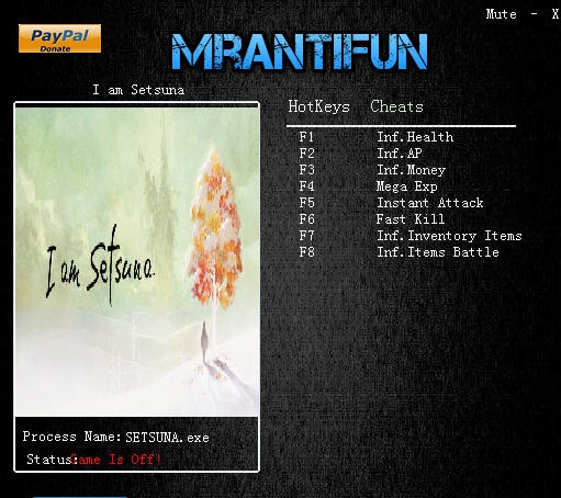 我是刹那八项修改器 v3.4