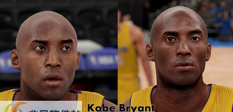 NBA2K17科比布莱恩特面部补丁 v2.6