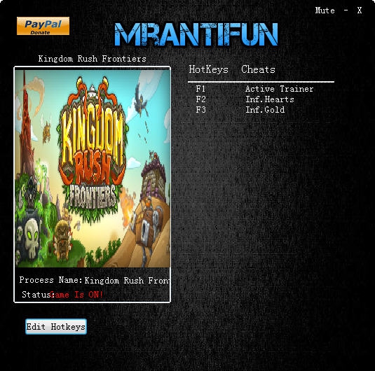 王国保卫战前线两项修改器 v3.6