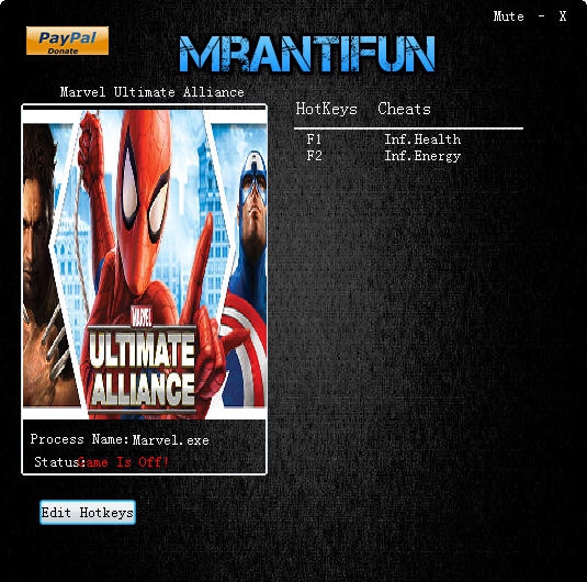 漫画英雄终极联盟两项修改器 v3.5