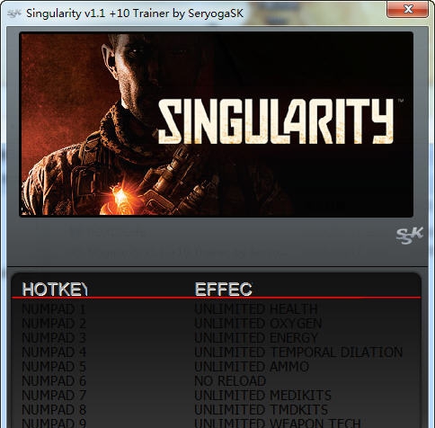 奇点十项修改器 v3.5
