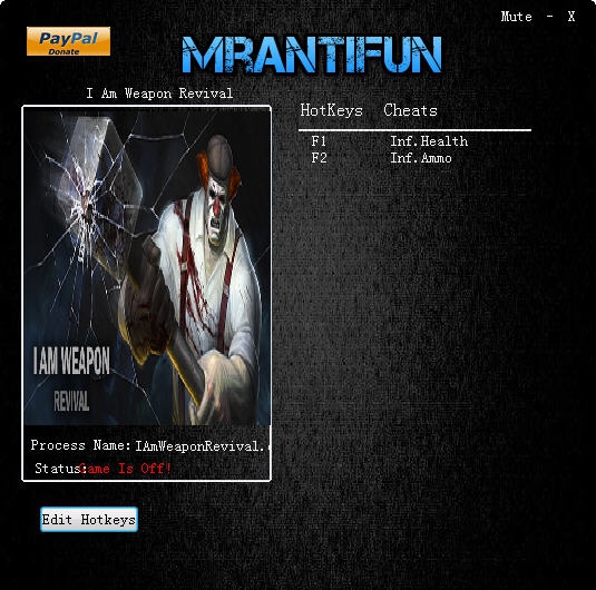我是武器复兴两项修改器 v3.6
