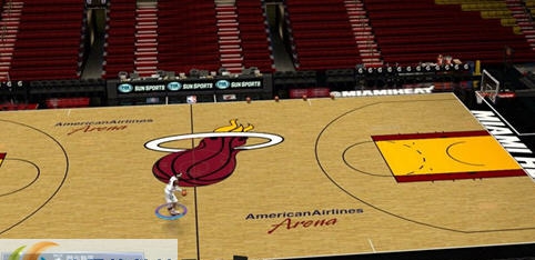 NBA2K14热火东部决赛定制球场补丁 v2.5