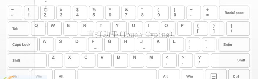 盲打助手(Touch-Typing) v1.6