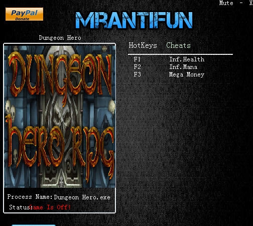 地牢英雄三项修改器 v3.4