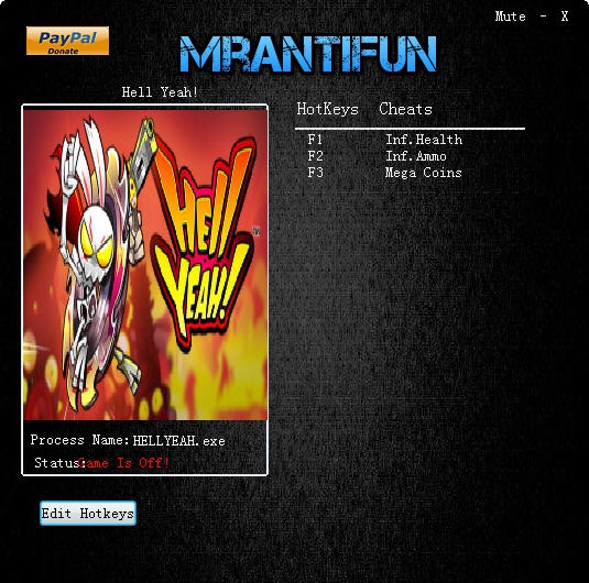 哦耶愤怒的死亡兔子三项修改器 v3.6