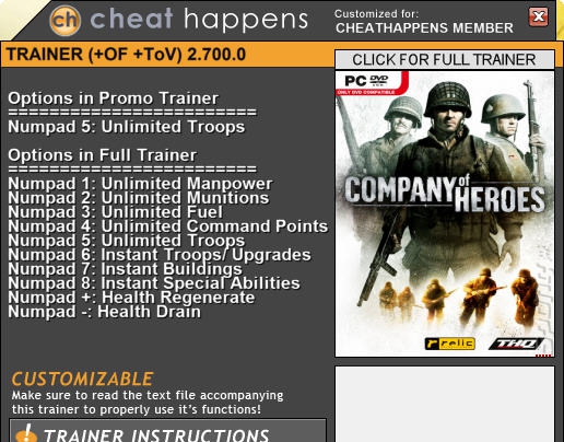 英雄连勇气传说十项属性修改器 v2.705