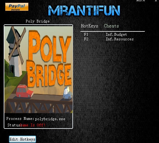 PolyBridge两项修改器 v3.5