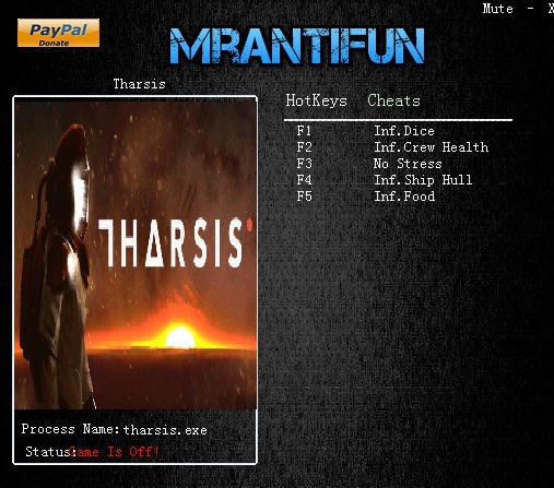 塔尔西斯五项修改器 v3.4