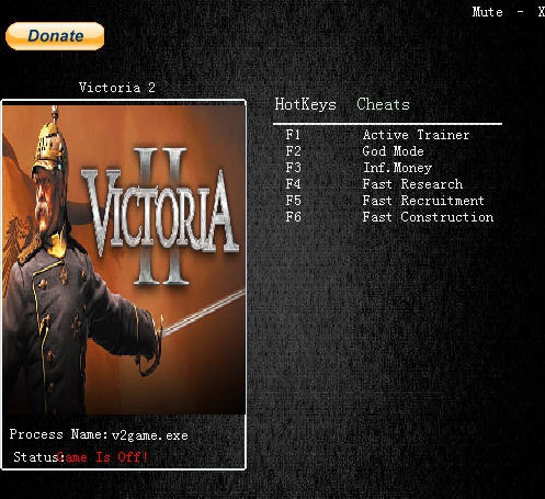 维多利亚2五项修改器 v3.6