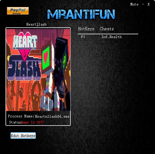 红心与斜线无限生命修改器 v3.6