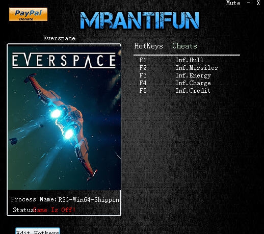 永恒空间四项修改器 v3.5