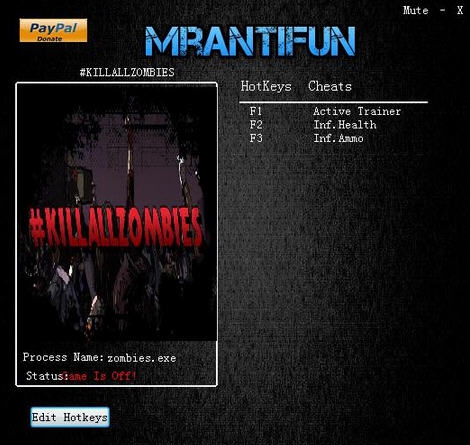 杀尽僵尸两项修改器 v2.5