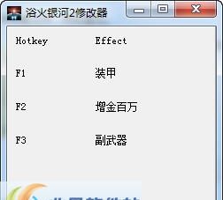 浴火银河2三项修改器 v2.6