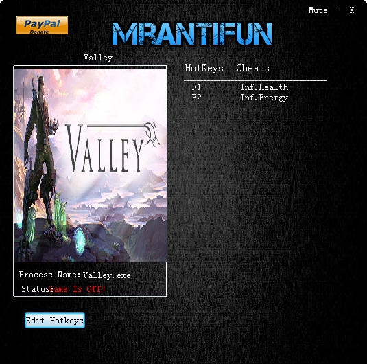 山谷Valley两项修改器 v3.5