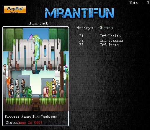 拾荒杰克三项修改器 v3.8