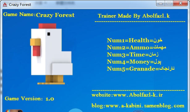 疯狂森林五项修改器 v3.6