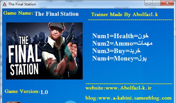 最后一站四项修改器 v3.5