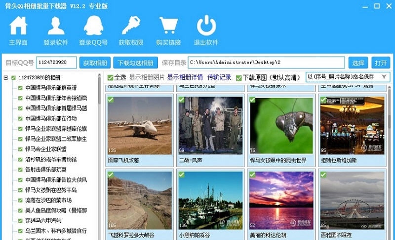 骨头QQ相册批量下载器 v2020.5.24