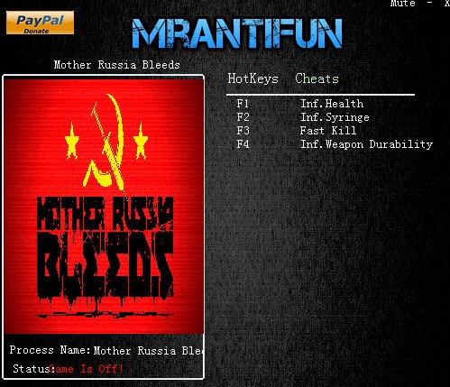 俄国母亲洒热血四项修改器 v3.5