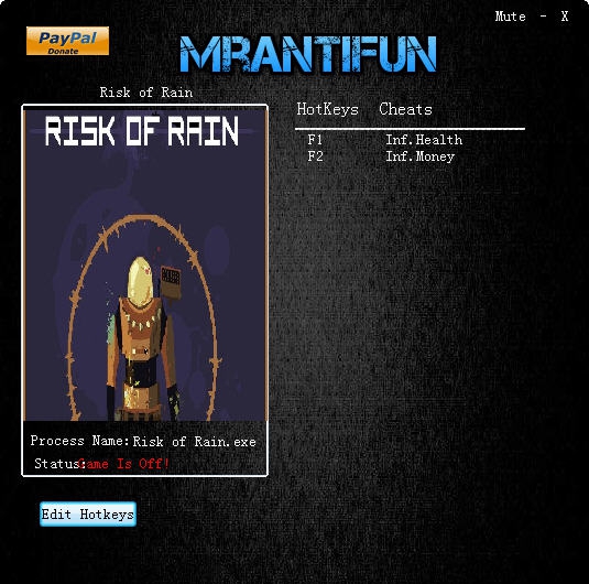 雨中冒险无限生命金钱修改器 v3.4