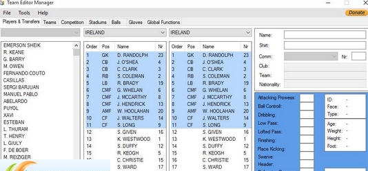 实况足球2017球队编辑管理工具 v3.5