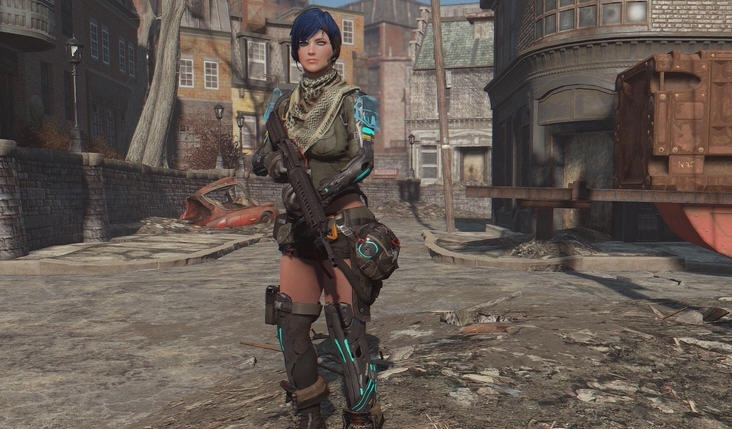 辐射4重火力服装包MOD v2.3