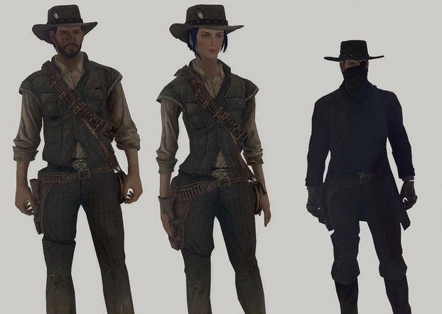 辐射4荒野大镖客服装包MOD v2.4