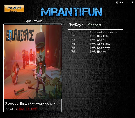 方块脸五项修改器 v3.2