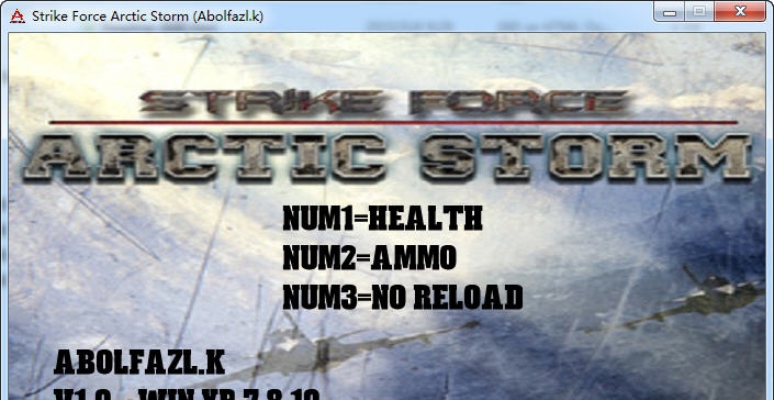 打击力量北极风暴三项修改器 v3.5