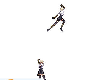 DNF女鬼剑剑宗一觉时装改二觉腿部添黄条纹补丁 v2.6