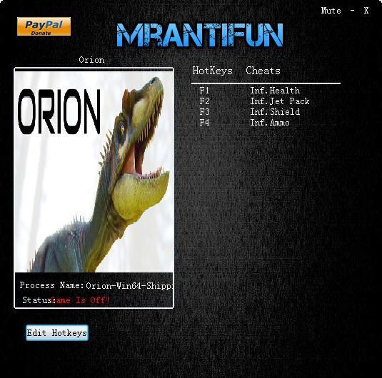 猎户座四项修改器 v3.6