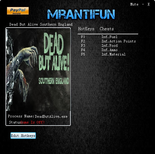 虽死犹生英国南部五项修改器 v3.5