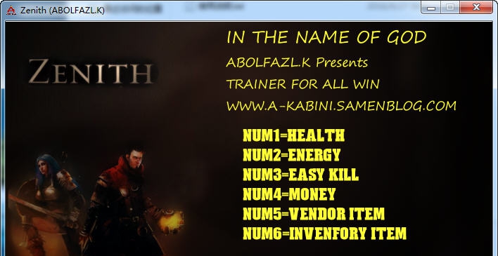 穹顶六项修改器 v3.5