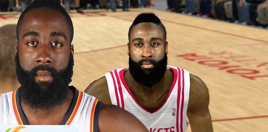 NBA2K17詹姆斯哈登面补补丁 v2.5