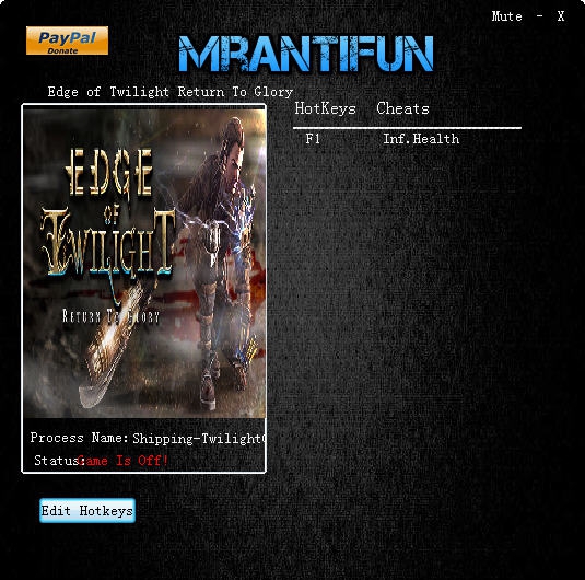 迟暮边际重返荣耀无限生命修改器 v3.3