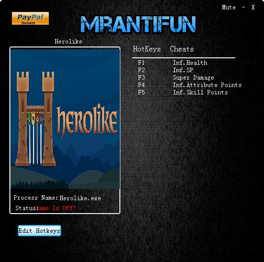 如英雄一般五项修改器 v3.5