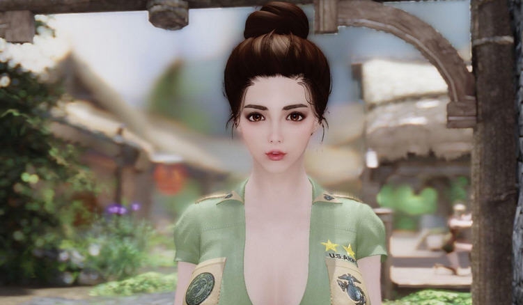 上古卷轴5天际美丽可爱的韩风Yona姐妹MOD v2.4
