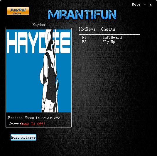 Haydee二项修改器 v3.4