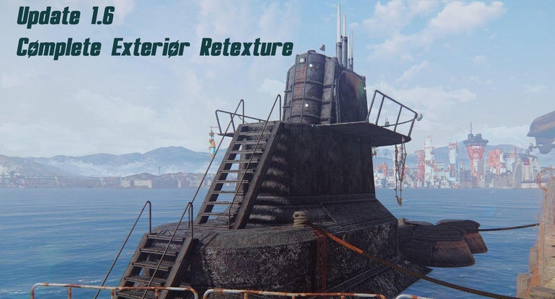 辐射4玩家住宅不屈号潜艇MOD v2.5