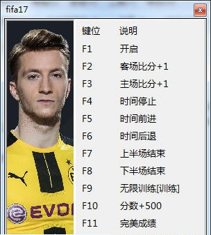 FIFA17十二项修改器 CHv1.4