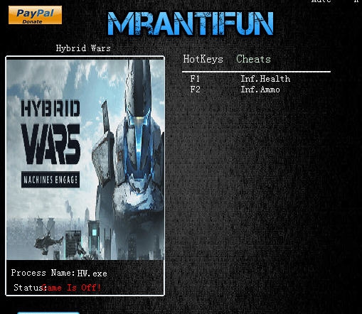 混合战争无限生命子弹修改器 v3.4