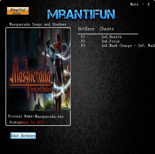 化妆舞会歌与影四项修改器 v3.3