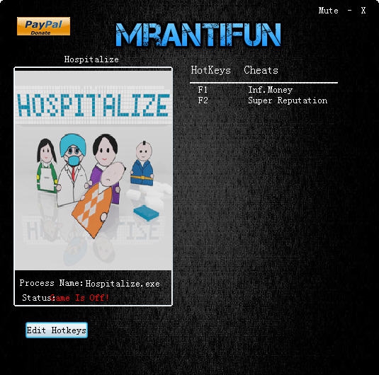 病院管理者二项修改器 v3.5